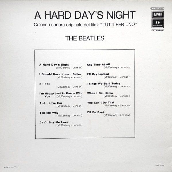Dischi in vinile: Beatles: A Hard Day's Night LP – Nuovo (secondo la descrizione) da Steinhausen venduto da Vilivinili 1