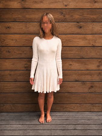 Strick-Kleid 