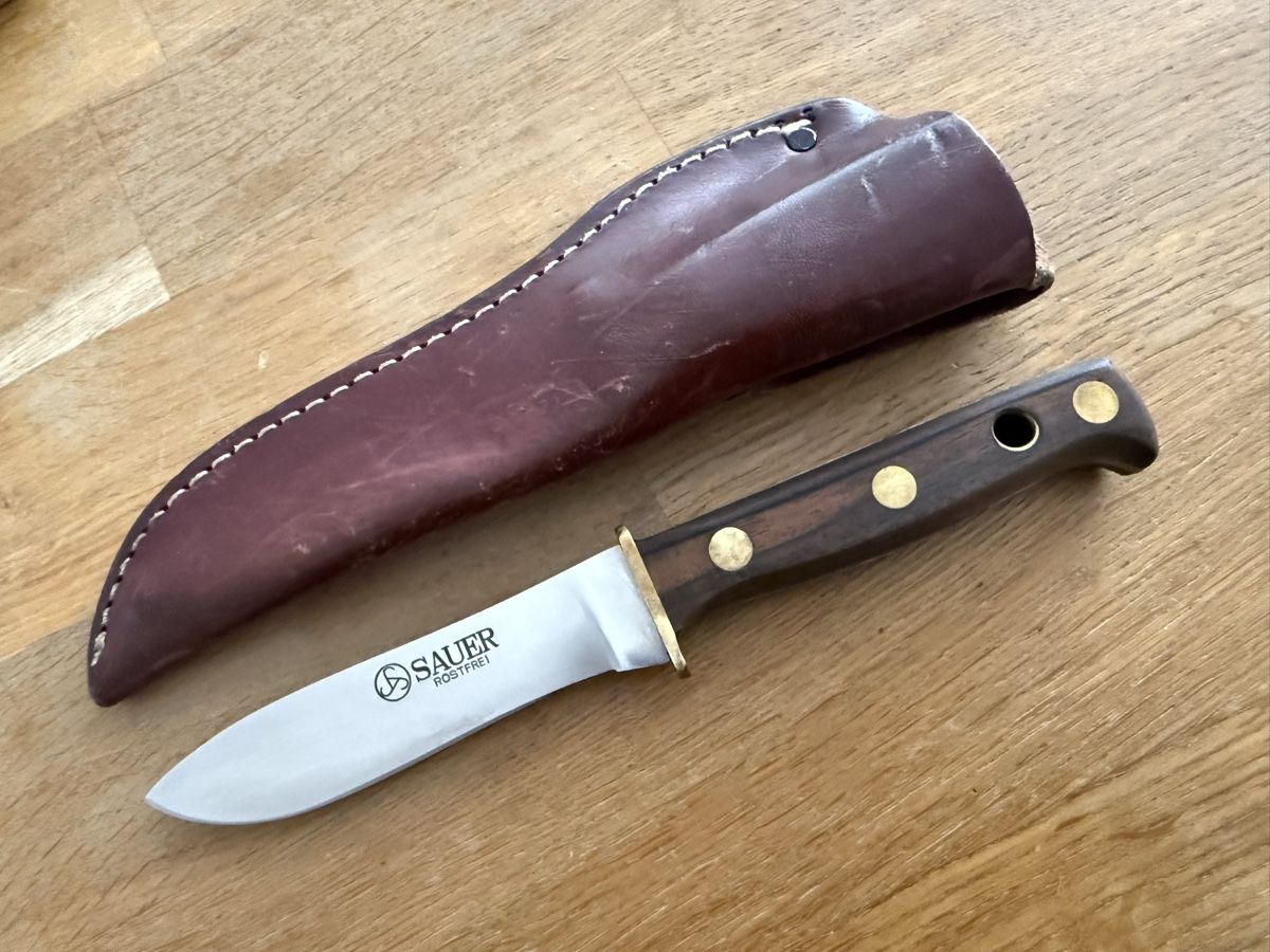 Zubehör: Sauer Jagdmesser, Hochwertiges Messer – Gebraucht aus Goldach von Messerguru