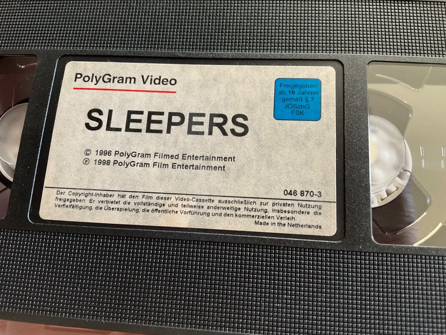 Tutti i VHS: VHS The Sleepers – Usato da Biel/Bienne venduto da heygio 1
