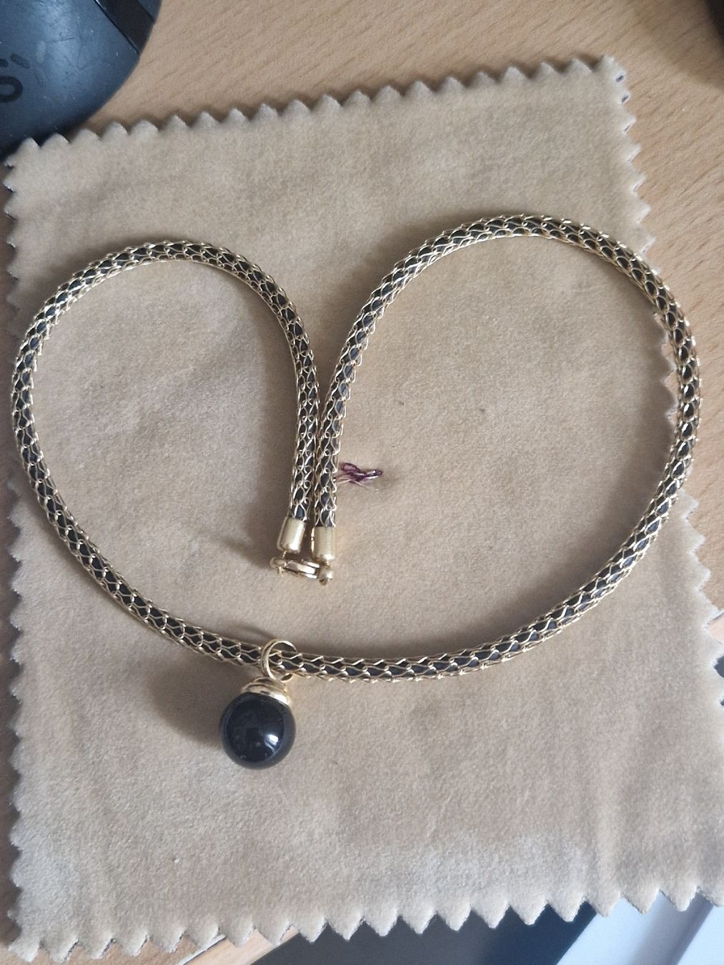 Catenine: Collier 18 ct special avec pendentif Onix – Nuovo (secondo la descrizione) da SAXON venduto da Mariposita1428