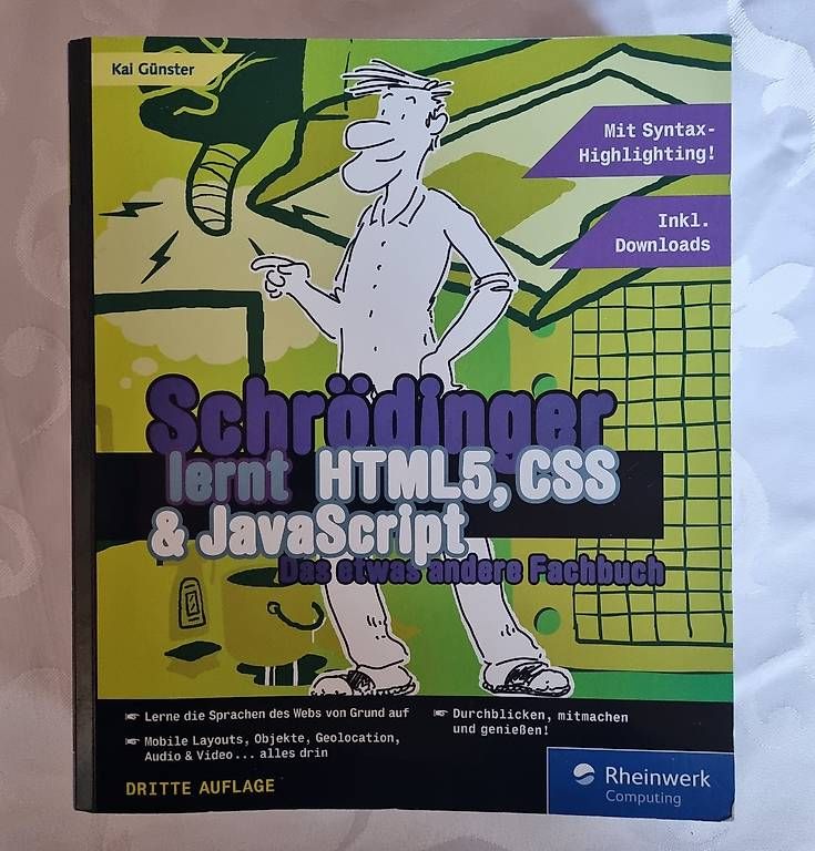 Livres: Schrödinger lernt HTML5, CSS und JavaScript – D'occasion à Allschwil par BiHoh