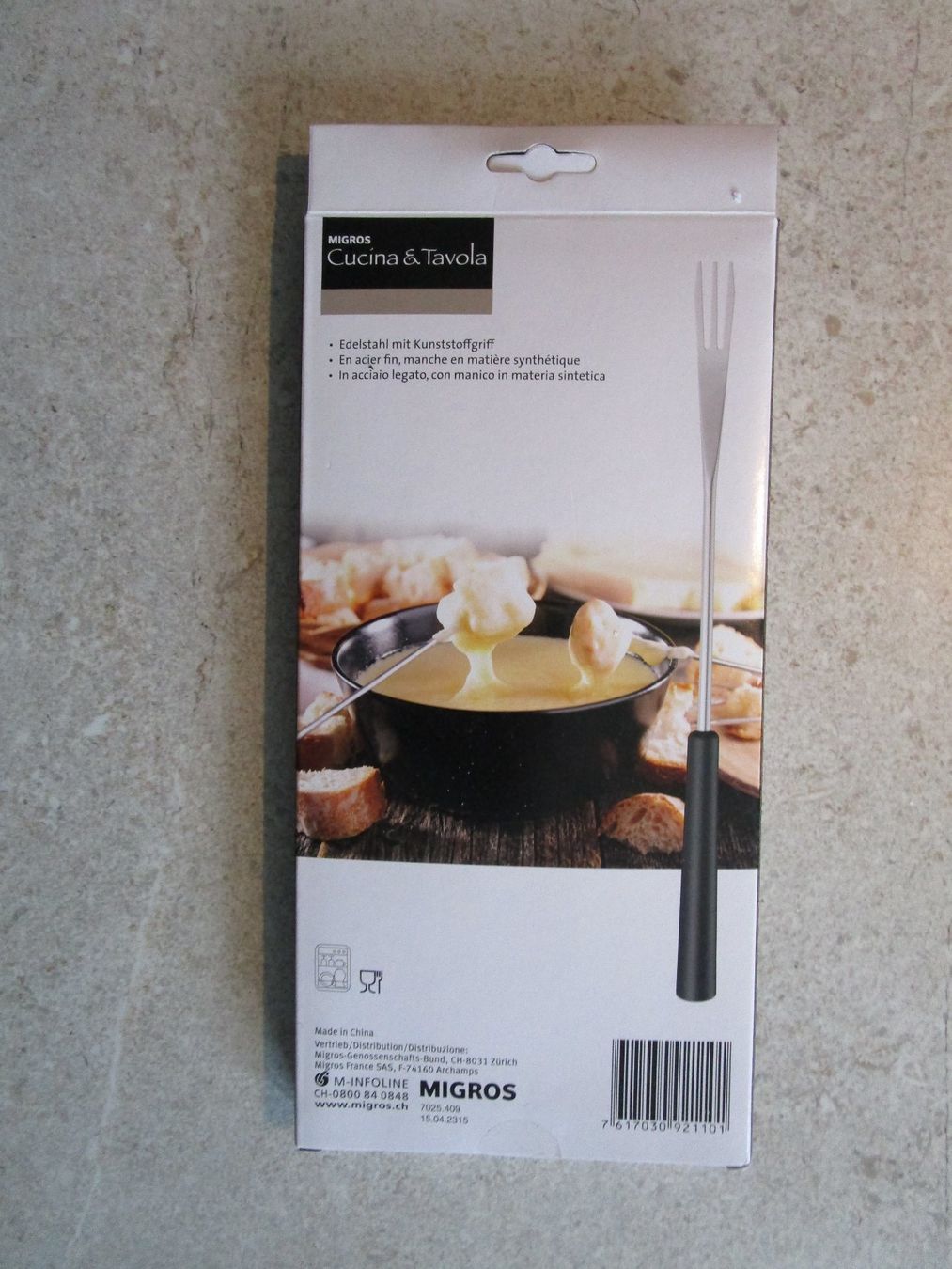 Forchette: Küche, Fondue-Gabel – Nuovo e nell'imballaggio originale da Grenchen venduto da Bass25 1
