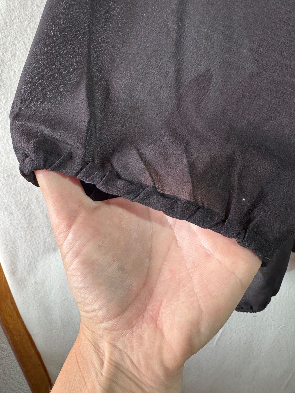 Vero Moda Camicette: Schwarze transparente Bluse von Vero Moda Gr. L – Usato da Grosswangen venduto da SALE_SALE_SALE 3