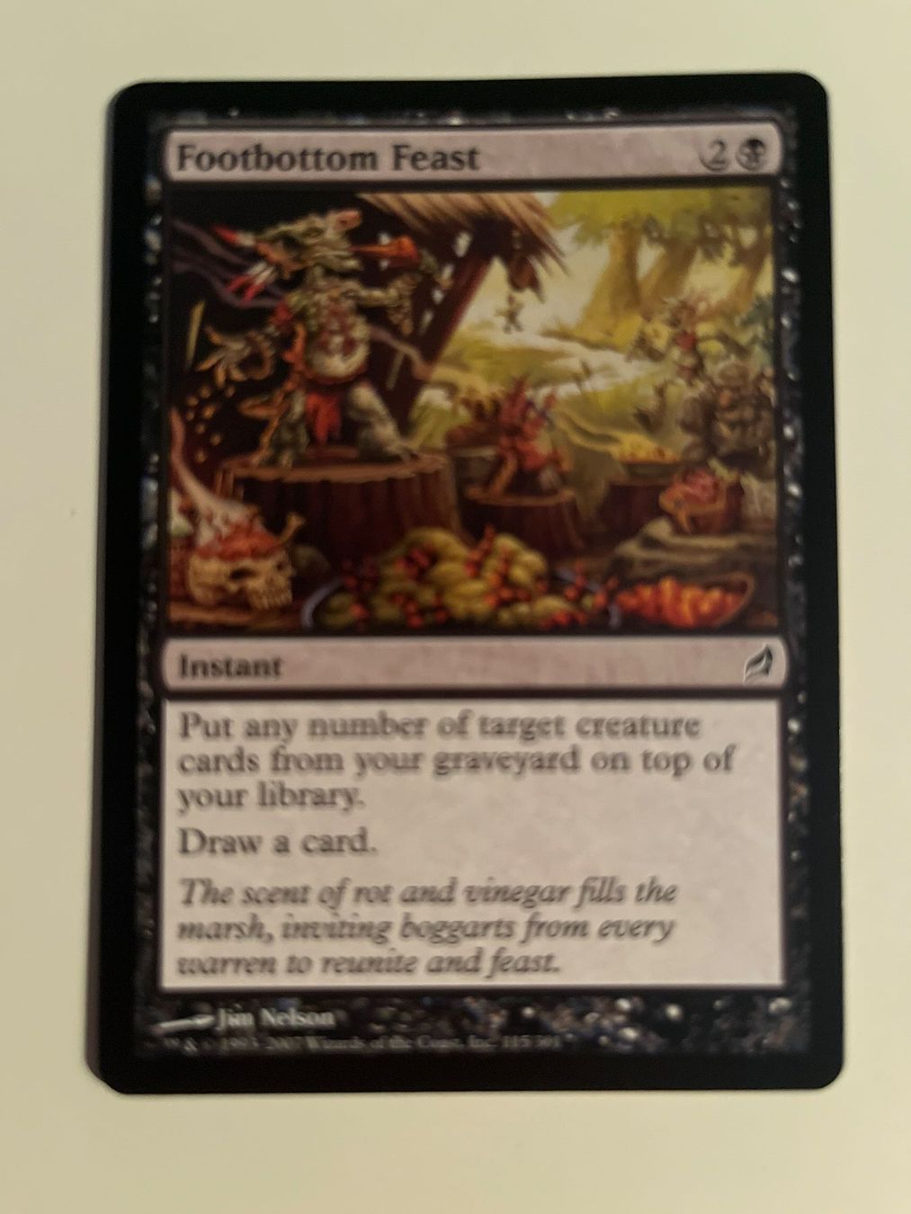 Magic The Gathering Carte collezionabili: 1 x Footbottom Feast - Magic: The Gathering - MtG – Usato da Kriens venduto da Shadi1980