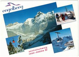Engelberg - 4 Bild AK