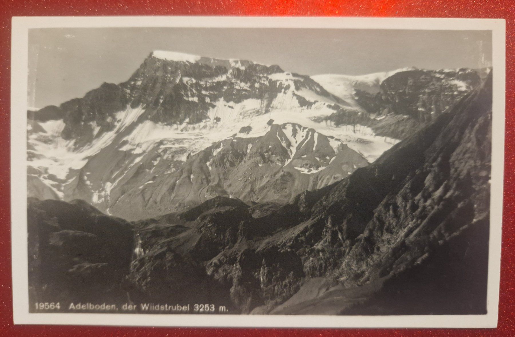 Ansichtskarten: Adelboden Wildstrubel 3253m – Neu (gemäss Beschreibung) aus Melchnau von Fishel