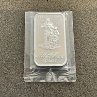 1 Unze Silber Barren 700 J Eidgenossenschaft Tell ovp