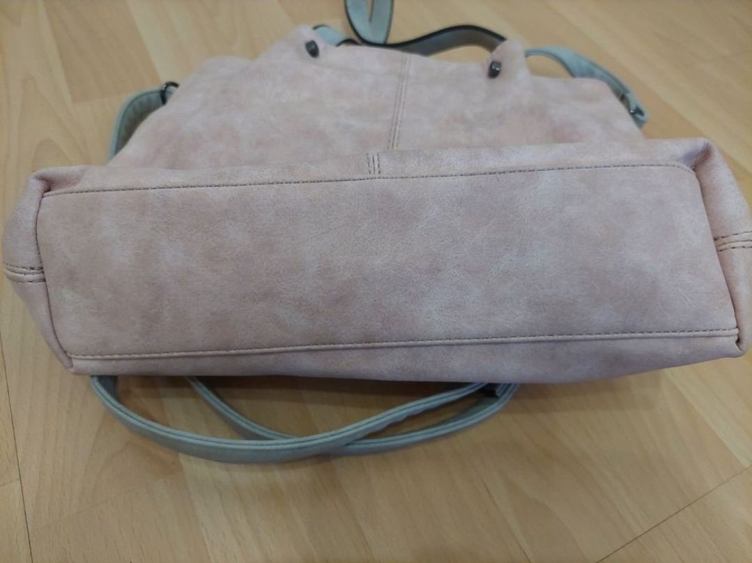 Borse da donna: Handtasche Damen Emily & Noah Rosé/Grau – Nuovo (secondo la descrizione) da Buchs ZH venduto da natu65 7