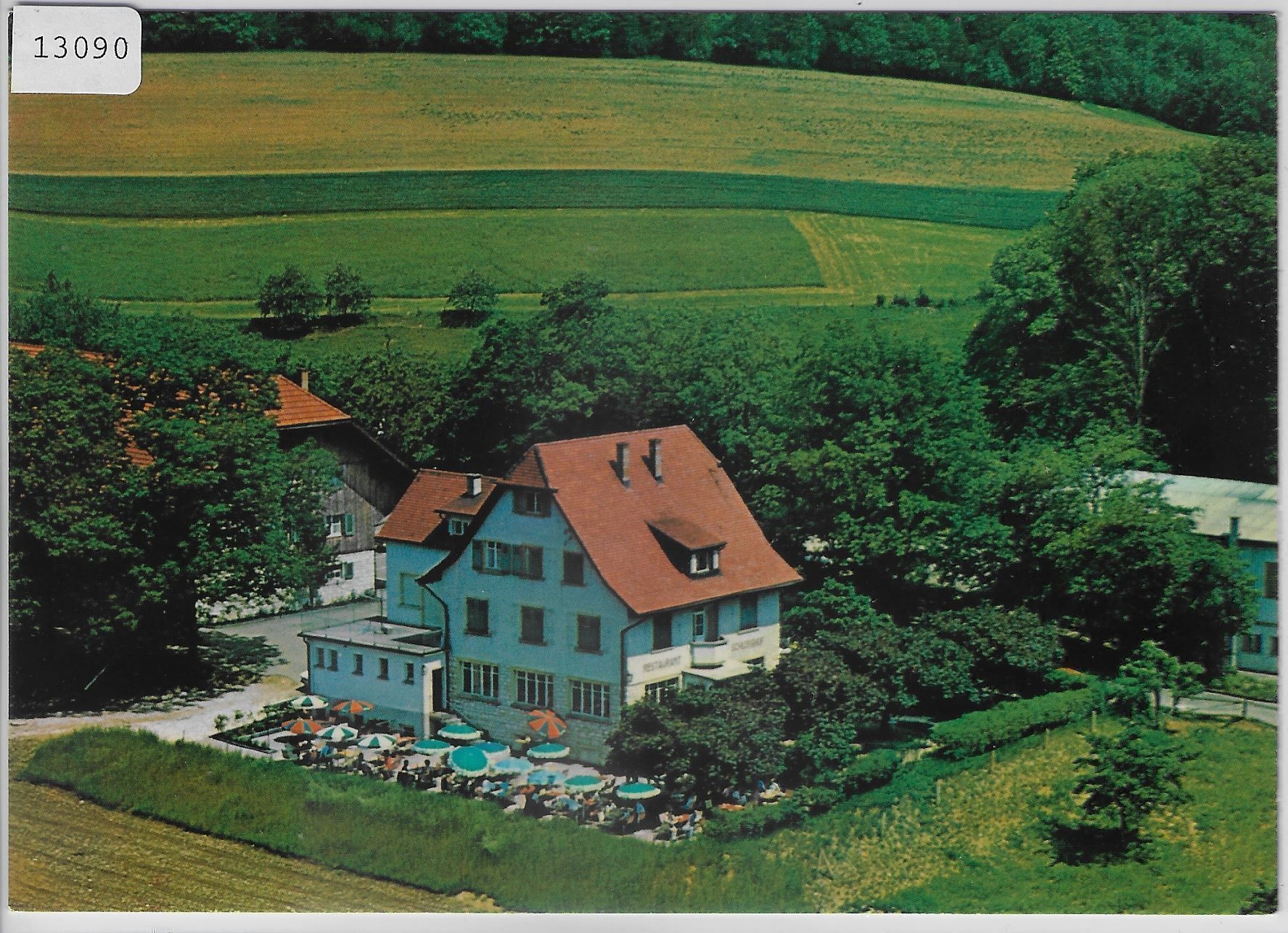 Cartoline postali: Flugaufnahme Dornach SO - Restaurant – Antico da Ettingen venduto da Kartenplanet