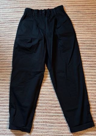 Hessnatur schwarze Hose Gr. 38 – Baumwollmix