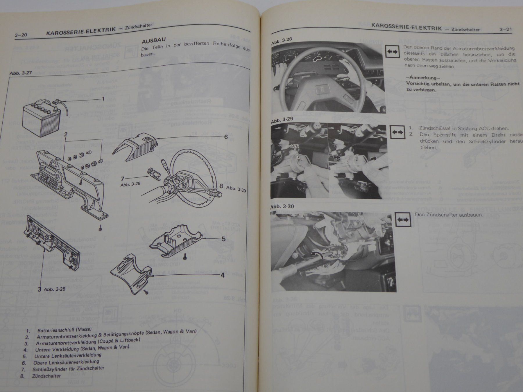 Libri: Toyota Corolla Werkstatthandbuch – Usato da Safenwil venduto da efclassics 2