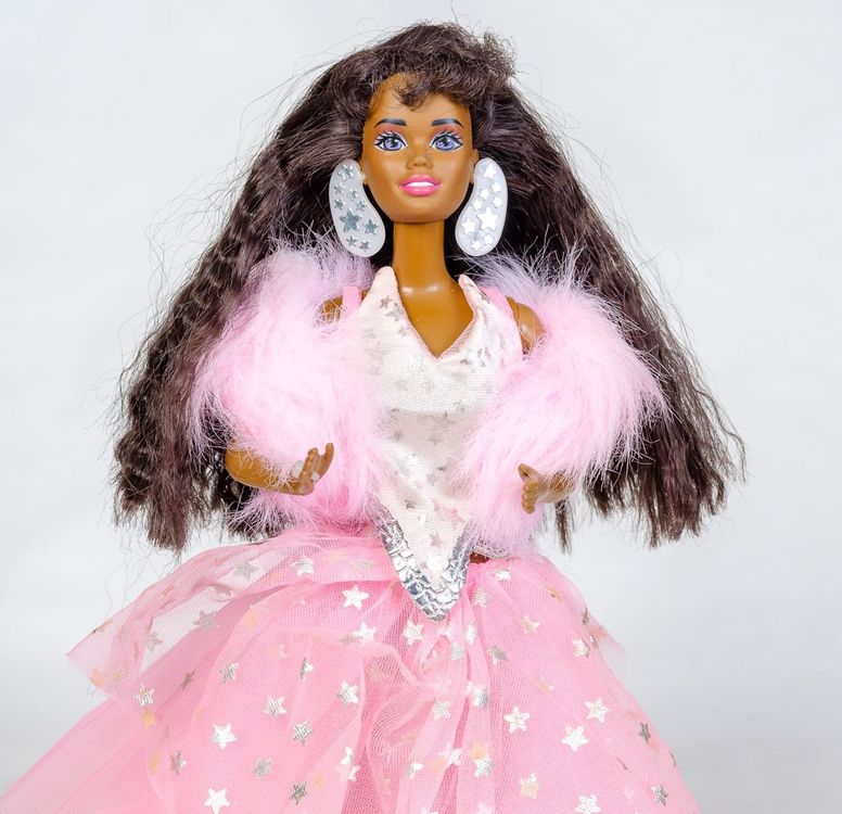 Poupée Barbie SuperStar 1988 – Vintage – Tenue D'origine Années 80