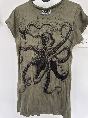 T-shirt olivengrün SURE, Gr. M