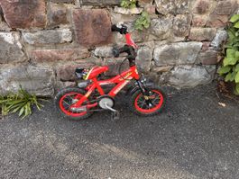 Kinderfahrrad 12 Zoll rot