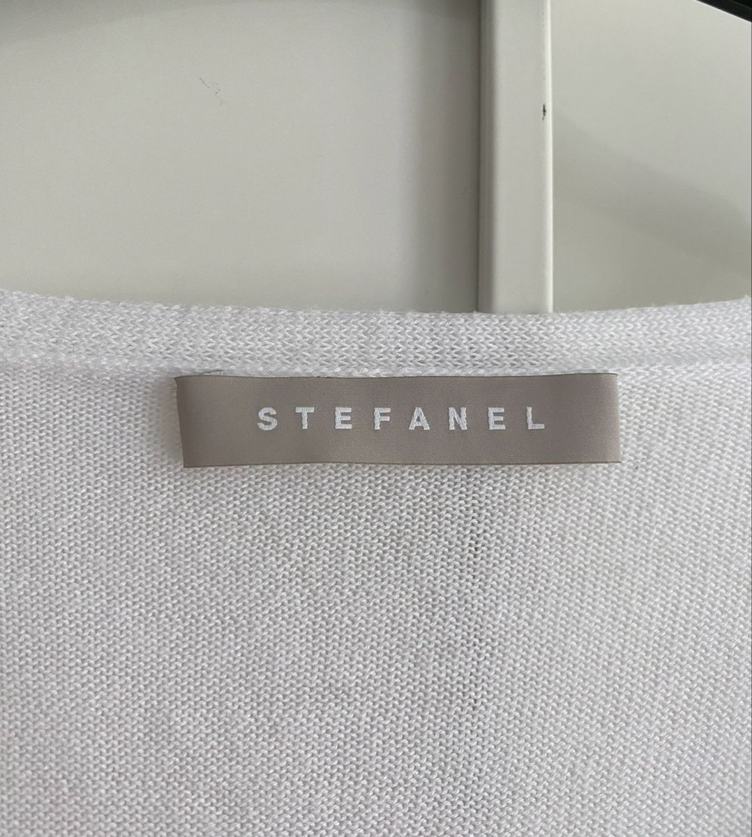 Stefanel Maglioni & Felpe: Stefanel Sommerpullover Weiss, Grösse S, Baumwolle – Usato da Winterthur venduto da marisole4 1