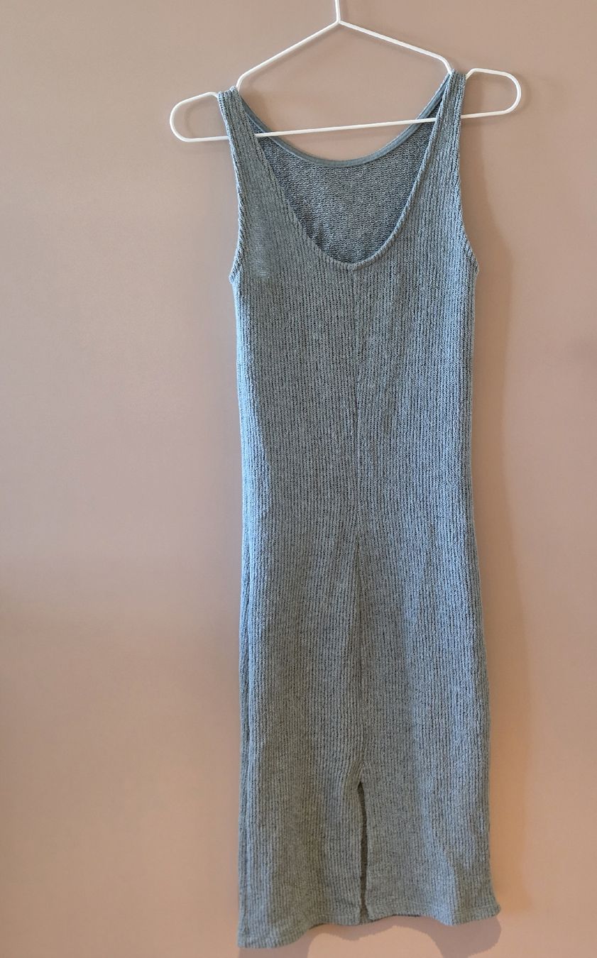 Zara Vestiti: ZARA Rippstrick Kleid hellgrün – Nuovo (secondo la descrizione) da Emmen venduto da GrabandGo 1
