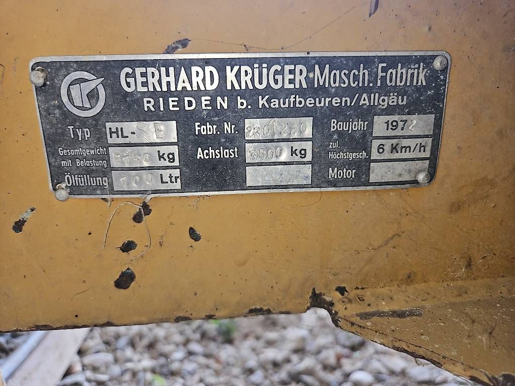 Gru: Mistkran / Kran Krüger – Usato da Heimenschwand venduto da ben92 4
