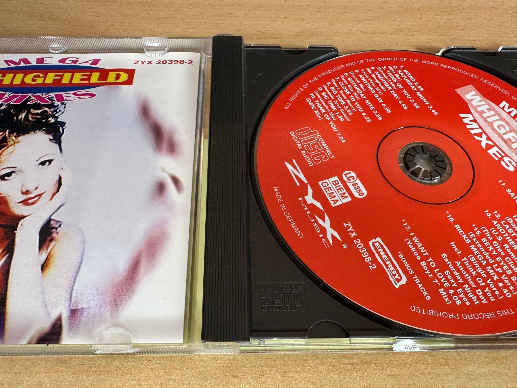 CD: Whigfield – Mega Mixes – Usato da Rikon im Tösstal venduto da Alpenmutz 2