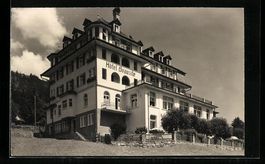 AK Adelboden, Hotel Beau-Site, 1933