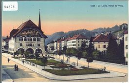 Le Locle - Hotel de Ville - Litho
