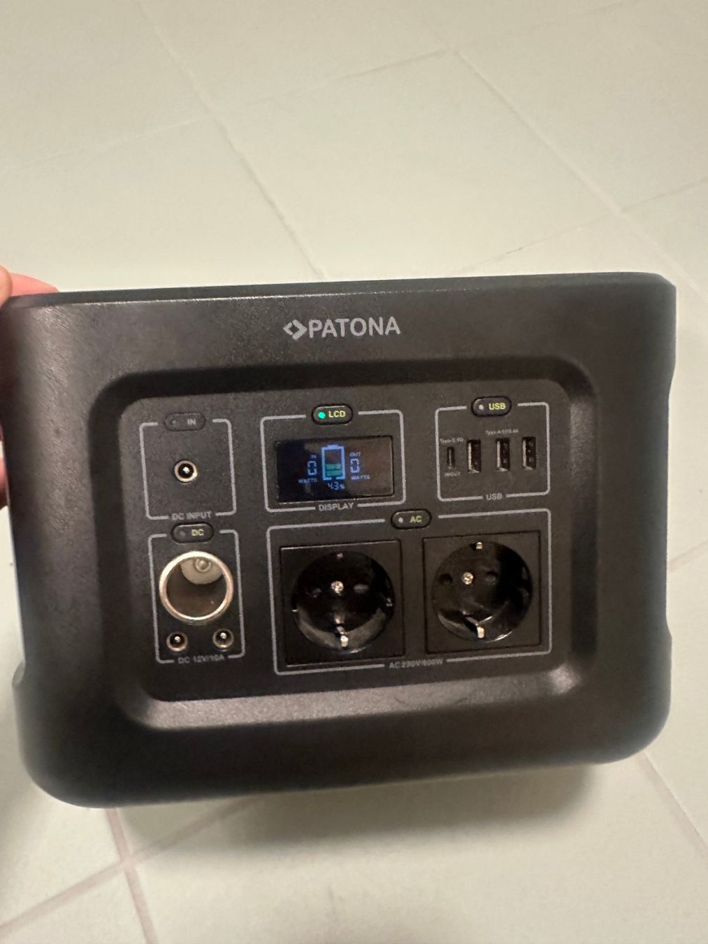 Batterie: Powerstation PATONA Autarc 600 – Usato da Payerne venduto da pop_ghf9 3