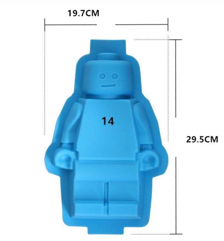 Teglie da forno: Backform GROSSER Kuchen, kein "Lego" – Nuovo e nell'imballaggio originale da Vogelsang AG venduto da miinlade