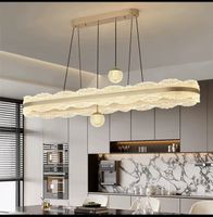 Plafonnier LED suspendu au design moderne, éclairage d'intér