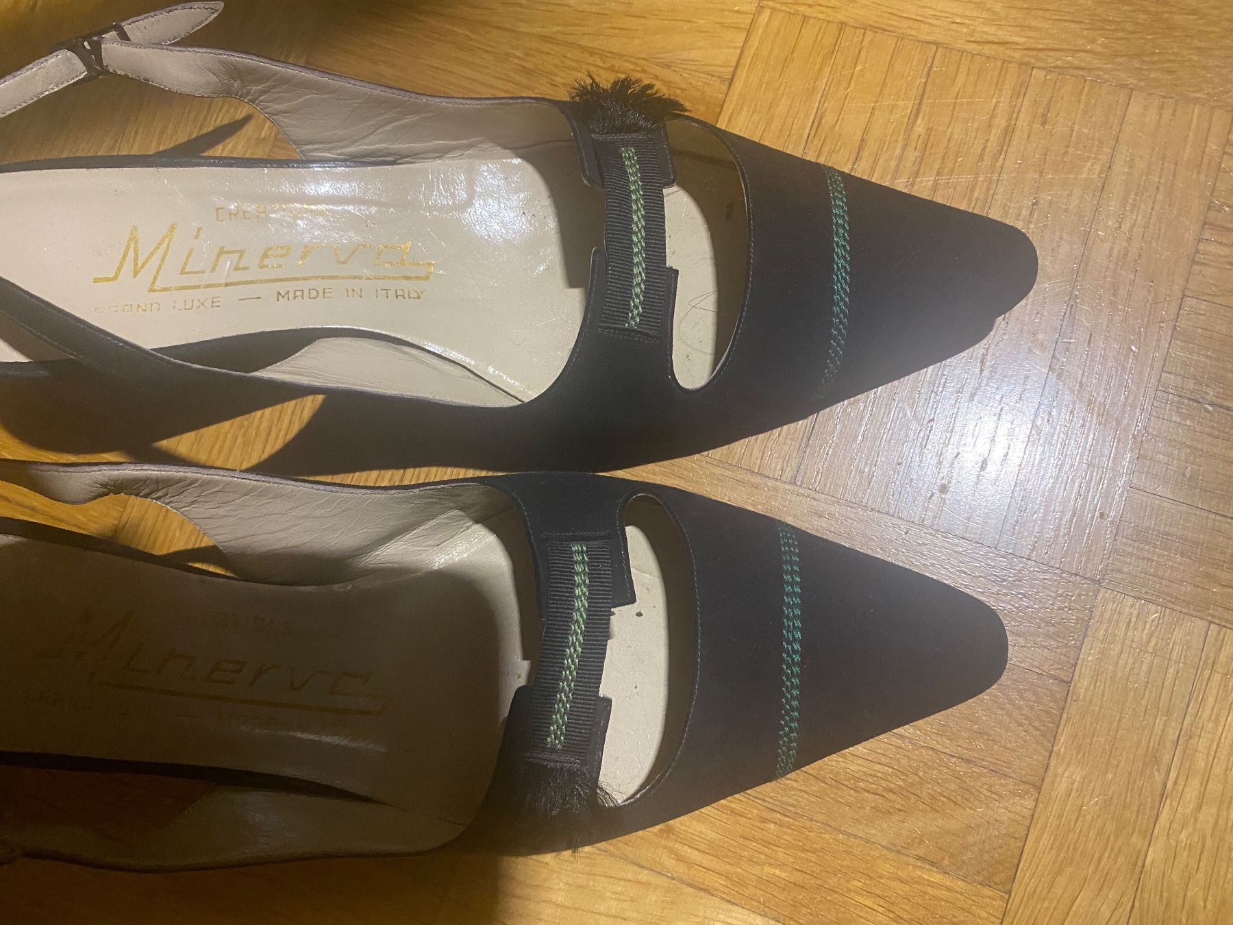 Scarpe da donna: Slingback Schuhe Gr 37.5 vintage – Usato da Zug venduto da estarthyme 4