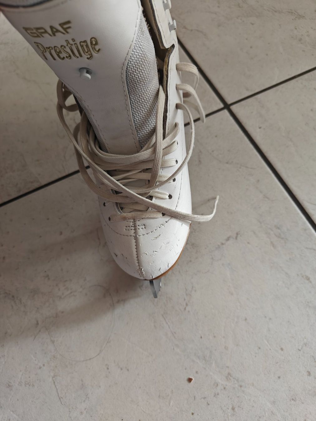 Graf Pattini da ghiaccio: Schlittschuhe Graf Prestige – Usato da Schafisheim venduto da lite-liu 3