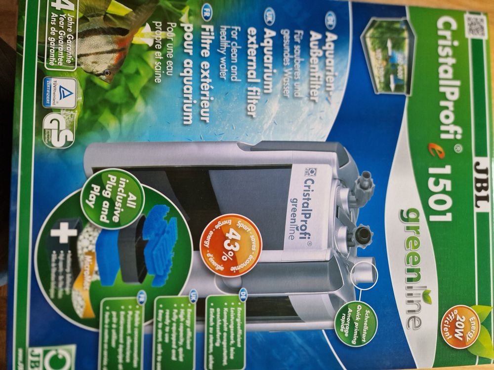 Aquariumfilter JBL CristalProfi e1501 greenline | Kaufen auf Ricardo