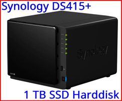 Synology DS415+ mit 1 x 1 TB SSD zu verkaufen