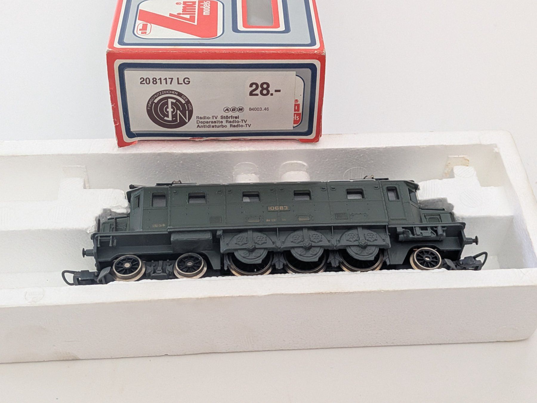 Lima Modellini di ferrovie: Lima Lokomotive 208117 – Usato da Künten venduto da Dfog 1