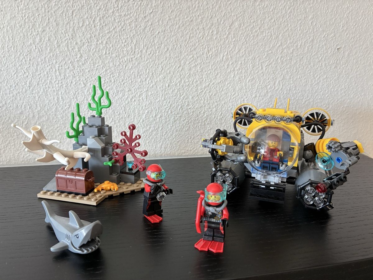 Lego Baukästen: Lego 60092 Tiefsee U-Boot – Gebraucht aus Zürich von alva12