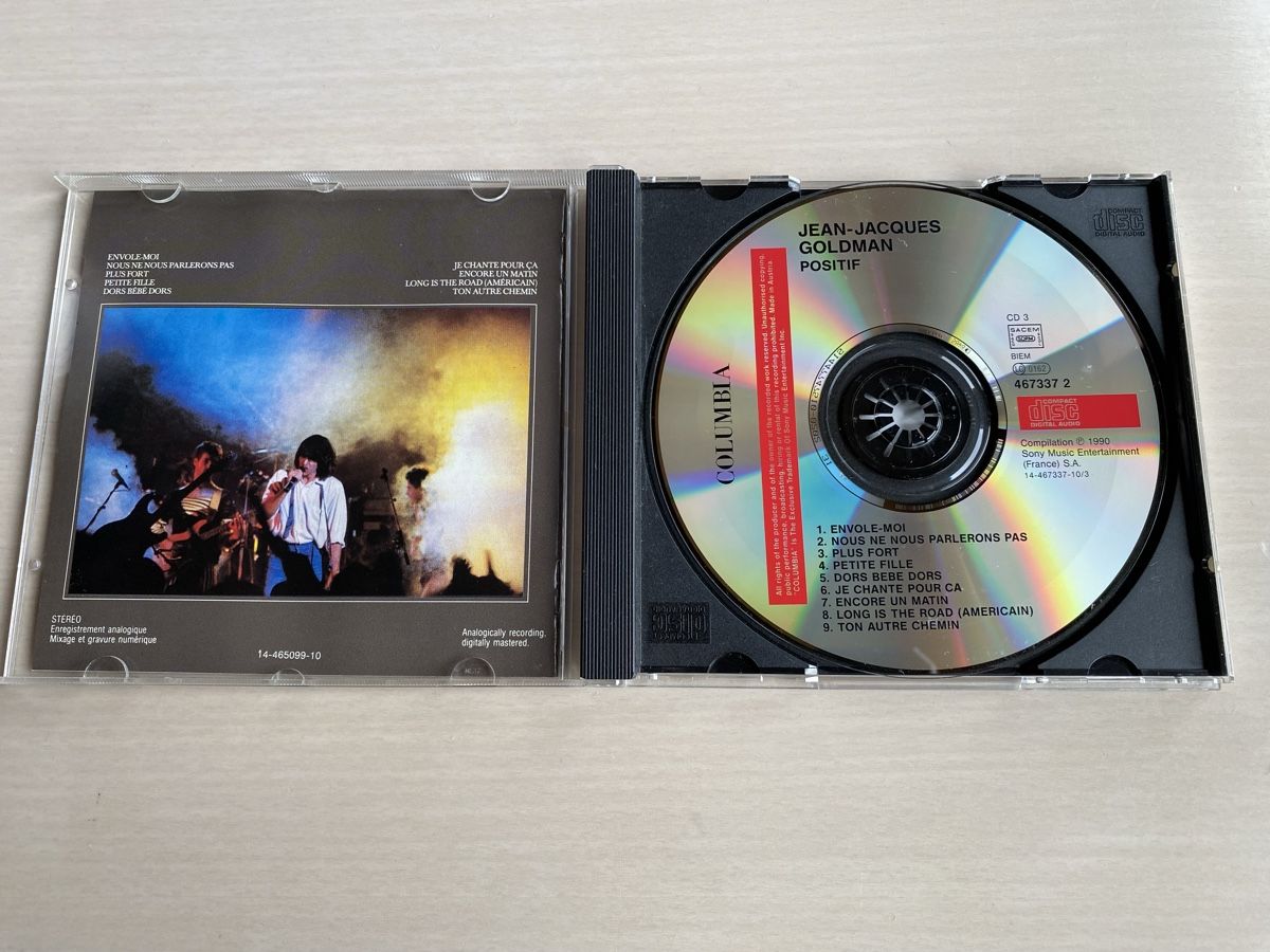 CDs: Jean Jaques Goldman - Positif – D'occasion à Oberried Brienz par Chyara 2