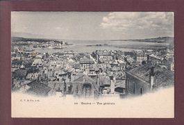 GENEVE - Vue générale