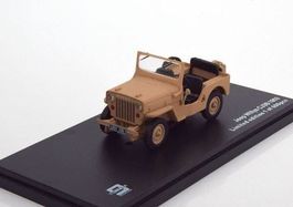 Jeep Willys CJ3B 1953 Sand beige 1:43 von Triple9 Collection