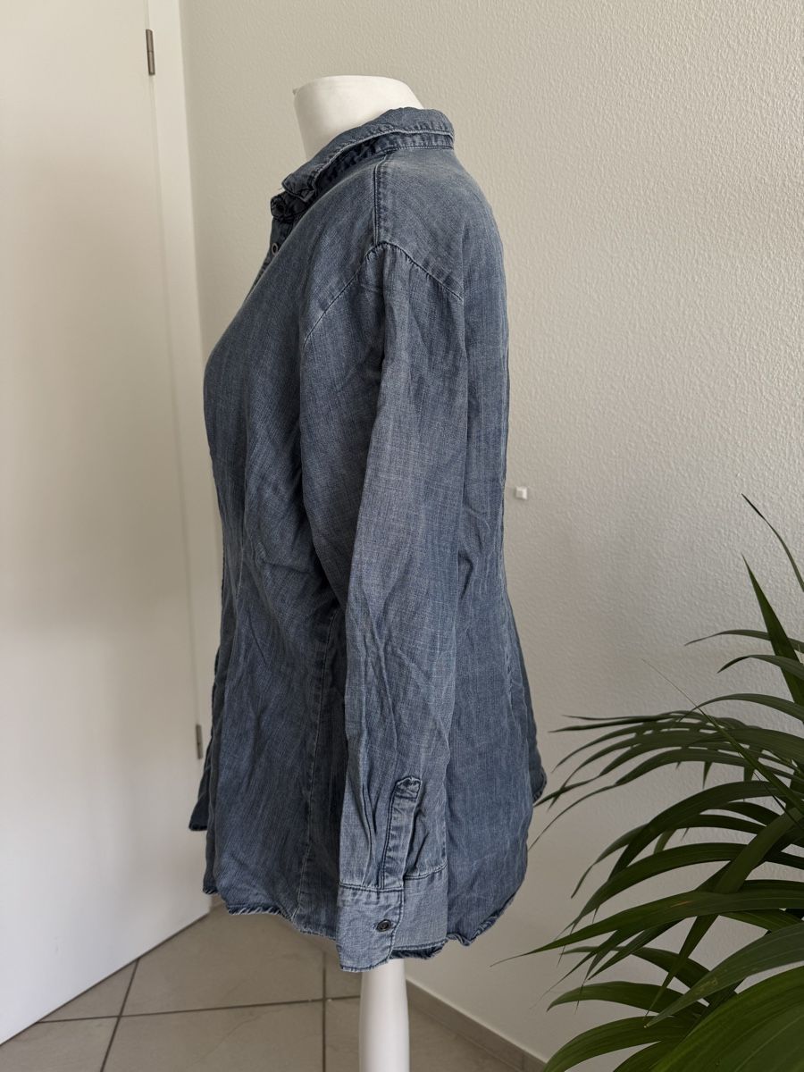 Blusen: Denim Bluse tailliert – Neu (gemäss Beschreibung) aus Muttenz von einfach-schoen 1