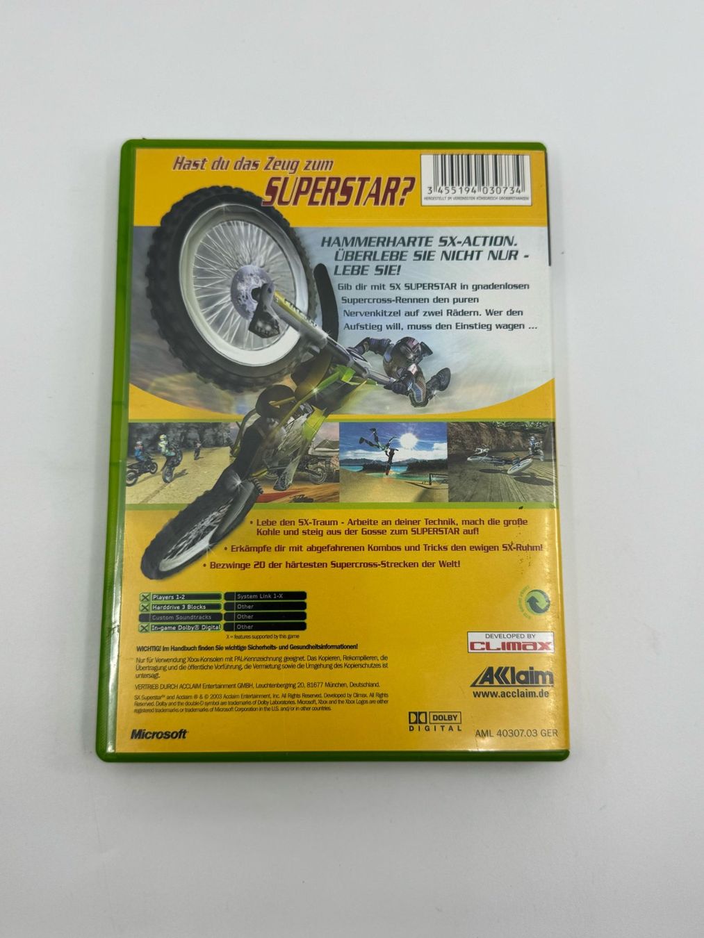 Giochi: SX Superstar (XBOX) – Usato da Herisau venduto da Seyashop1 2