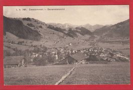 ZWEISIMMEN GENERALANSICHT, LICHTDRUCK