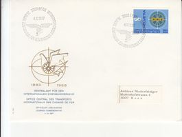 Sonderstempel S. 660 75 Jahre Zentralamt Eisenbahnverkehr