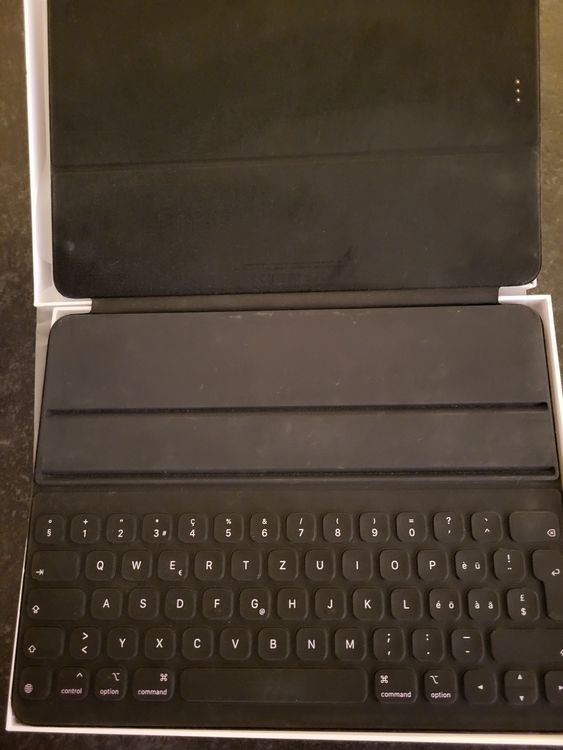Trust Folio Stand - Clavier et étui - Bluetooth - Français - pour Apple