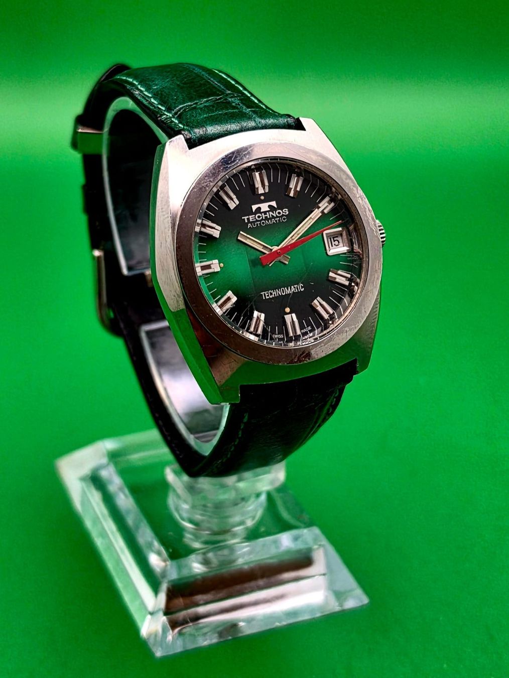 Tissot Montres: TECHNOS AUTOMATIC  DATE  TECHNOMATIC SWISS MADE INCABLOC ANT – D'occasion à Neftenbach par Taschen-Uhren 8