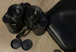 Vintage Fernglas JURA Gern Optic 8x40 – Inkl. Ledertasche (G