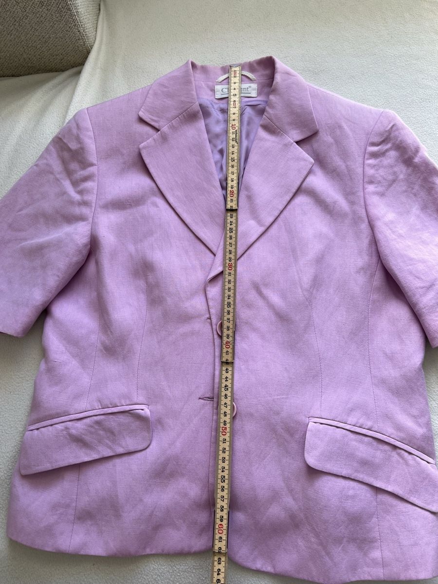 Giacche: Pink linen jacket  size S – Usato da Zürich venduto da dor_9l9g 7