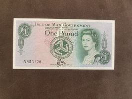 Isle of Man - Banknote 1 Pound Neu