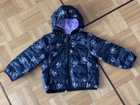 Steppjacke MY CHICCO mit Blumenmuster  Grösse 80