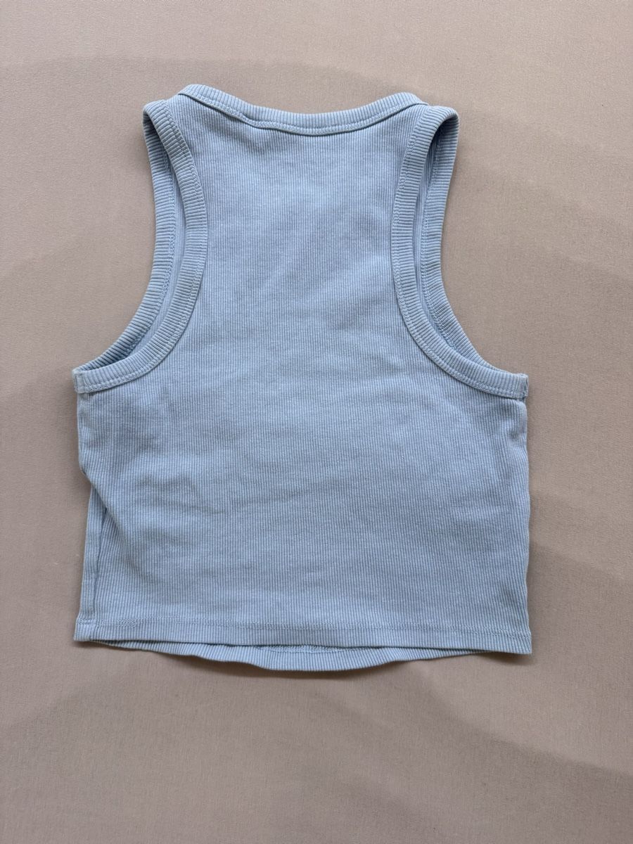 Top: Débardeur bleu clair taille S bon état – Usato da Granges VS venduto da coraliegrd5 1