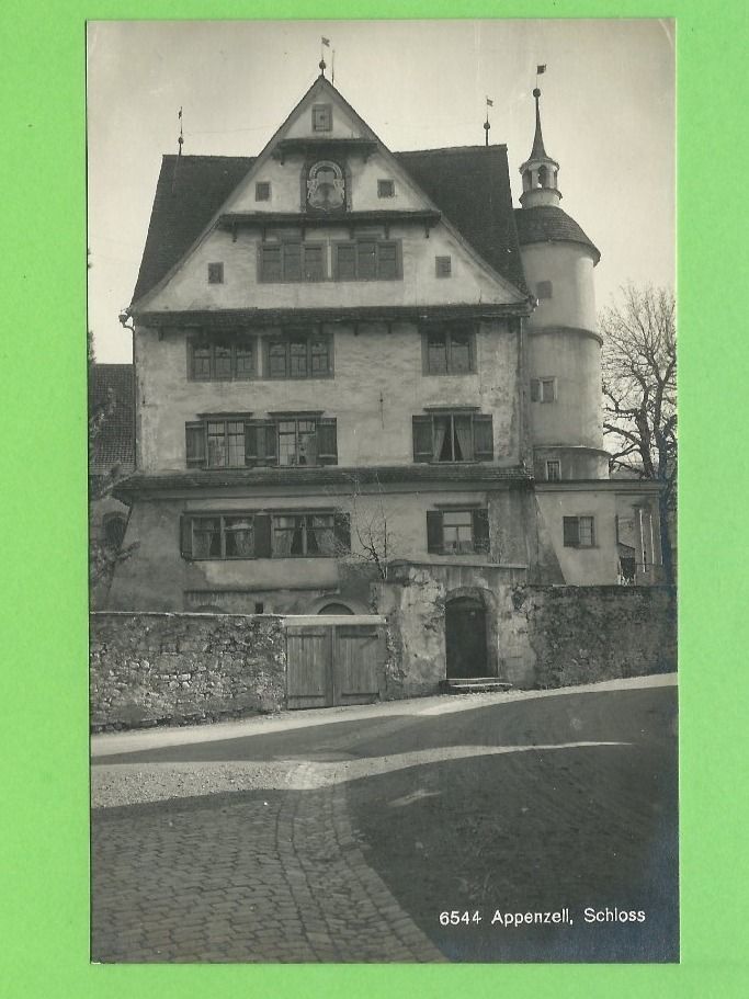 Cartoline postali: Appenzell, Schloss – Usato da Zürich venduto da t24_de