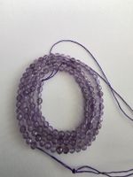 Amethyst facettiert 3mm. Strang